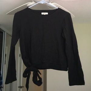 Madewell cropped sweater